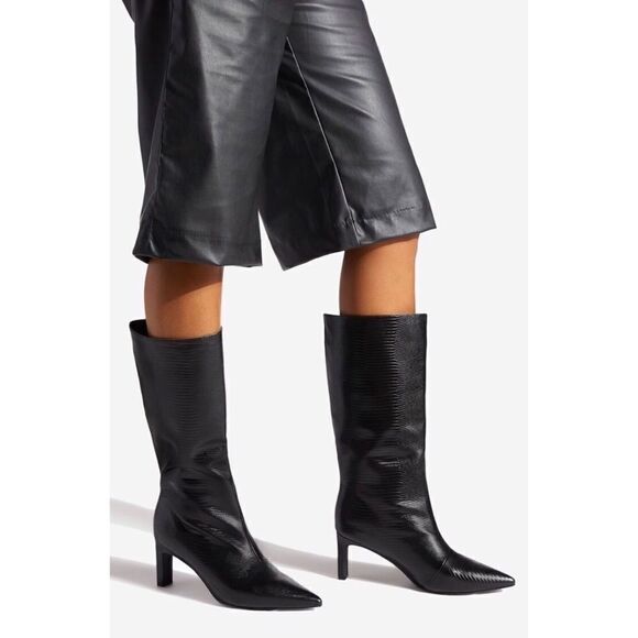NEW … Shoedazzle KIARAA Stiletto “SIZE 6” Heeled Boots - Picture 1 of 7